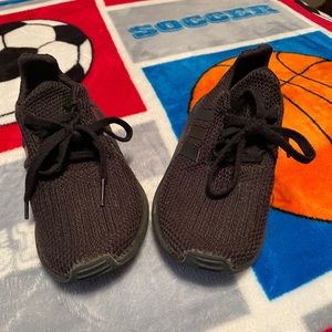 Black Adidas Boy Sneakers